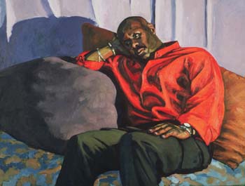oliver in red