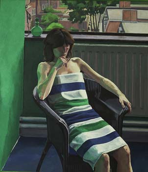 striped towel